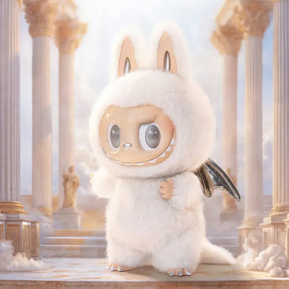 Figurine géante Labubu Zimomo 58 cm – édition collector en PVC et résine, design original LabubuMonde.