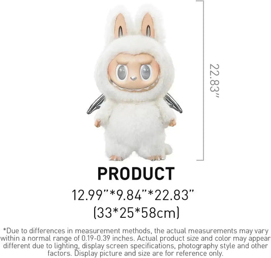 Figurine géante Labubu Zimomo 58 cm – édition collector en PVC et résine, design original LabubuMonde.