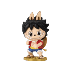 One piece Figurine labubu - figurine surprise collector de Labubu x One Piece avec design mignon et amusant.