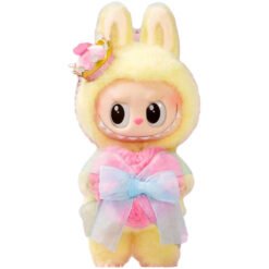 Labubu Checkmate Series Édition Princesse Pastel figurine avec costume de princesse douce et sucrée.