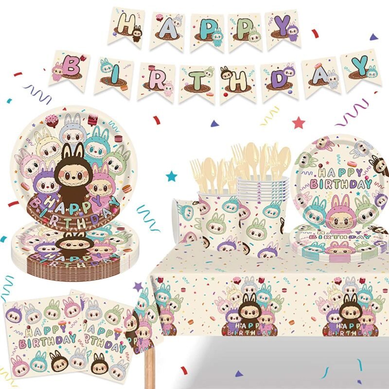 Kit Anniversaire Labubu — Transformez la fête de vos enfants en un moment magique !