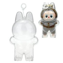 Coque de protection peluche Labubu – Pratique et adorable, kit de protection transparent et design mignon.