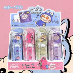 Critérium Labubu – Pratique, Stylé et 100% Collector - Ensemble de 24 pièces de stylos colorés, kawaii, et amusants.