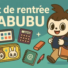 Fourniture scolaire collège Labubu