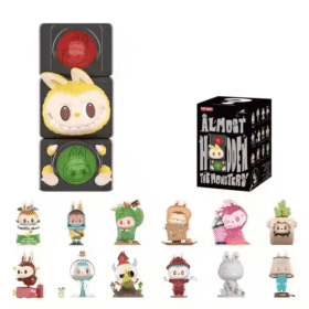 Labubu Almost Hidden – La Figurine Timide et Adorable Coffret de 6 pièces