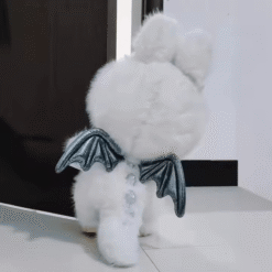 Labubu Angel in Clouds – Figurine collector mignonne et unique, peluche avec ailes délicates et douce fourrure.