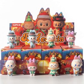 Noel Labubu Boules et pendants de sapin de noël coffret complet
