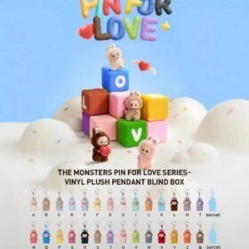Labubu Pin For Love Kawaii pop