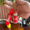 Porte-clés Labubu Coca Cola - Une collaboration pétillante, design amusant et coloré, édition spéciale.