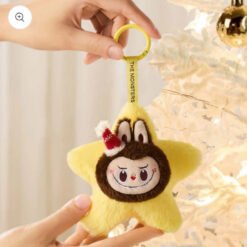 Labubu Sparkly Plush Pendant – Porte-Clés Peluche Surprise (Blind Box)