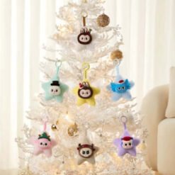 Labubu Sparkly Plush Pendant – Porte-Clés Peluche Surprise (Blind Box)