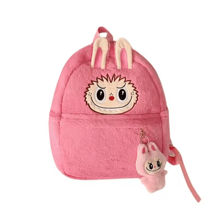Sac à dos peluche Labubu – Mignon, doux et pratique avec un design ludique en forme de personnage.