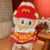 tenue Labubu McDonald’s femme pour poupée, comprenant un ensemble coloré et original.