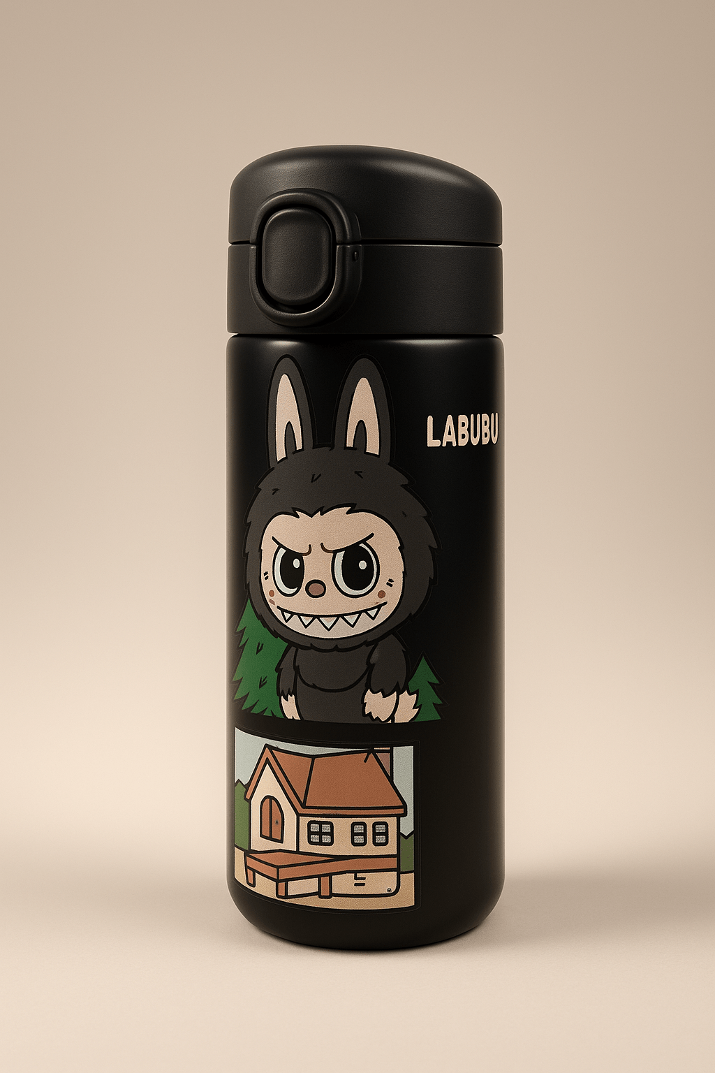 Thermos Labubu – L’Allié Mignon de Vos Journées ! avec un design mignon et pratique pour les boissons.
